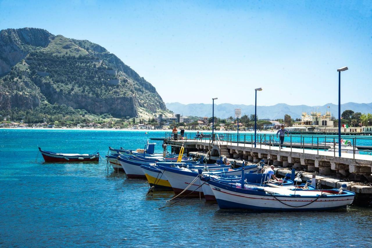 פלרמו Casetta Vista Mare In Piazza A Mondello מראה חיצוני תמונה
